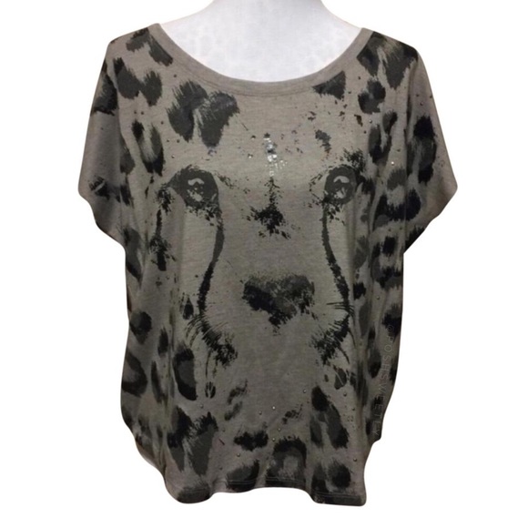 Rock & Republic Tops - Rock & Republic Leopard Top